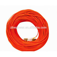 LC-LC duplex 50/125 multimode fiber optic patch cable cord jumper ,lc/upc duplex fiber patch cord with low Insertion Loss